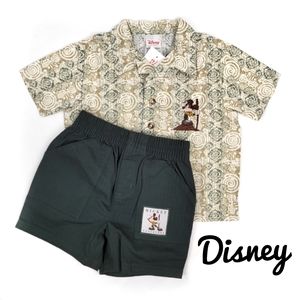 NWT Disney Mickey Advanture Shirt and Short Pant Set